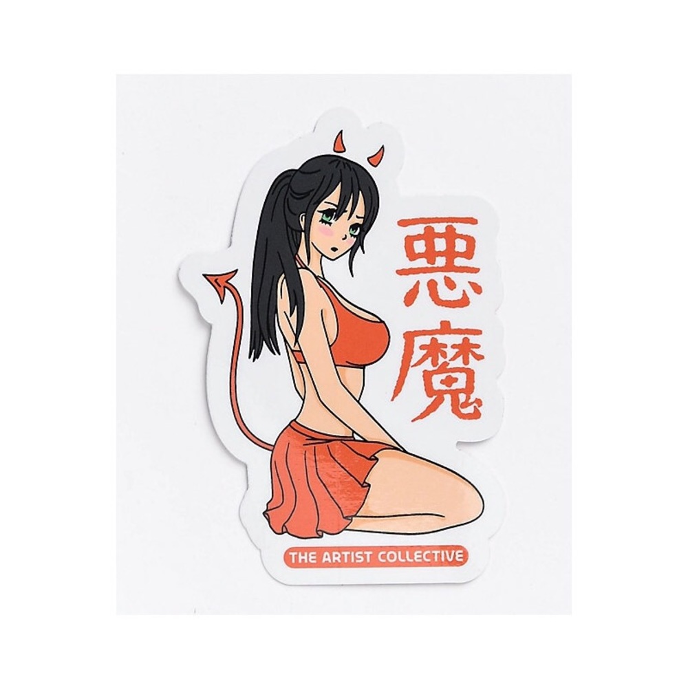 🌿Devils Girl Sticker